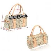 Bolsa com Mapa (Padrão) Estampado.